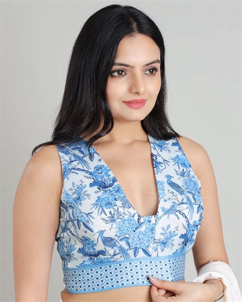 Borderline Chic: The Deep V-Neck Blouse – Fabcurate