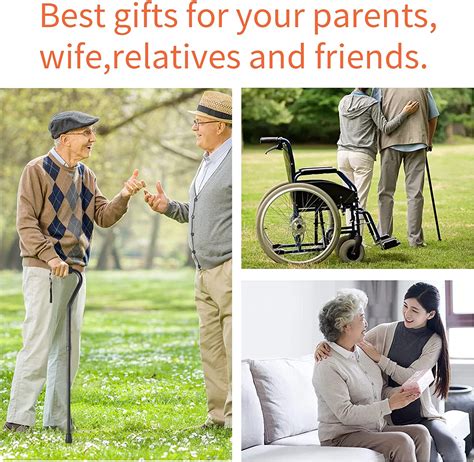 Buy Walking Cane YOKABOZE Folding Walking Cane Adjustable Canes and ...