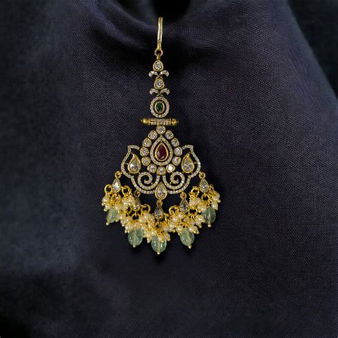 Shop Victorian Maang Tikka at DULHAN JEWELS | DULHAN JEWELS
