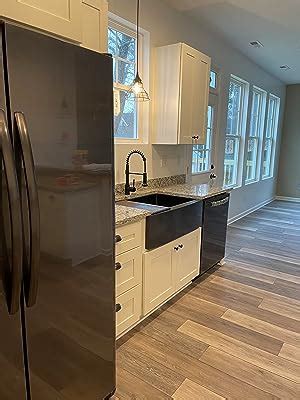 Buy 33 Inch Black Farmhouse Sink - VOKIM 33 Inch Black Stainless Stee ...