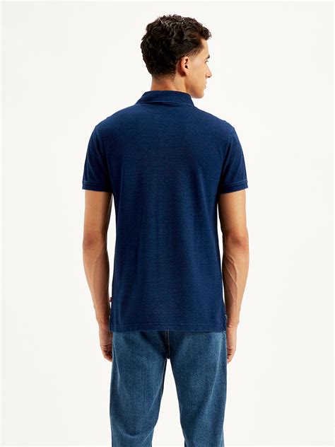 Men's Solid Slim Fit Polo T-Shirt – Levis India Store