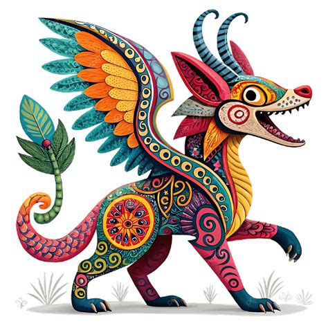 Mexican alebrijes tattoo - Bronctattooaus.com