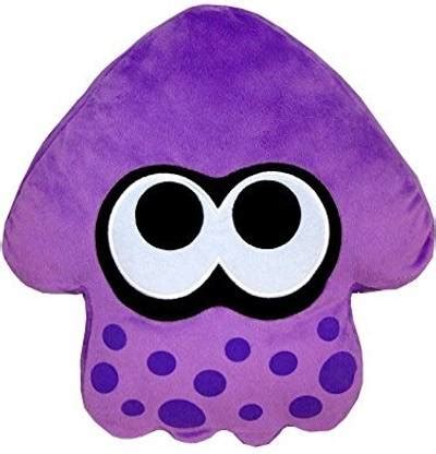 Sanei Splatoon Squid Stuffed Cushion Plush 14 Purple - 36 cm - Splatoon ...