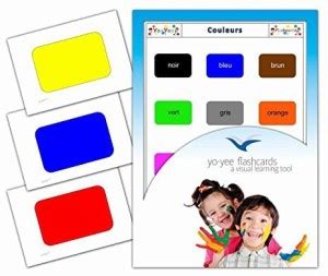 Yo Yee Flashcards Couleurs - Fiches De Vocabulaire - Color In French ...