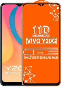 TWIGLO Edge To Edge Tempered Glass for VIVO Y20G - TWIGLO : Flipkart.com