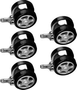 ICECLOUD Twin caster Alloy pin wheel for office revolving chair base ...