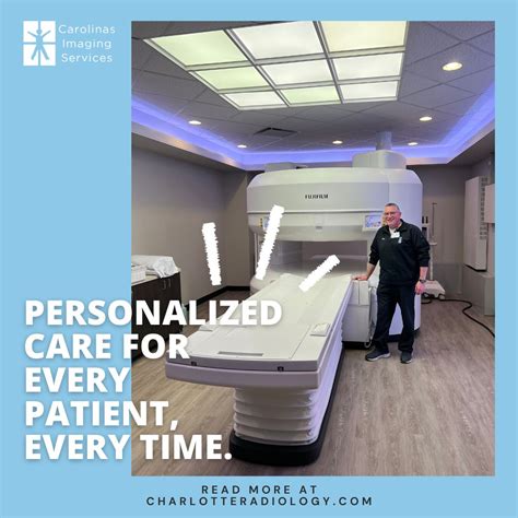 Do your patients experience MRI anxiety? We’ve got you covered. At Carolinas Imaging Services ...