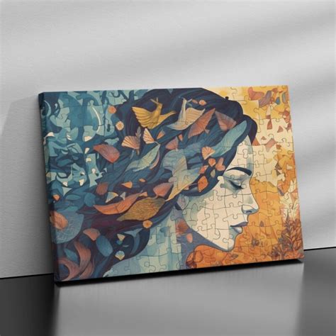 Modern Art Face wall Decor painting - Vignette Store