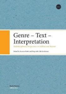 Genre - Text - Interpretation: Buy Genre - Text - Interpretation by ...