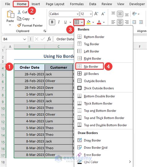 Image result for Excel Dot Borders Tutorial