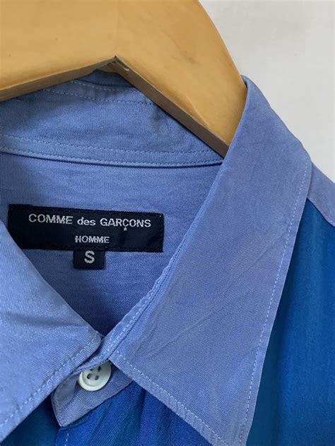 Switched Design Long Sleeve Shirt "COMME des GARÇONS HOMME" | Link