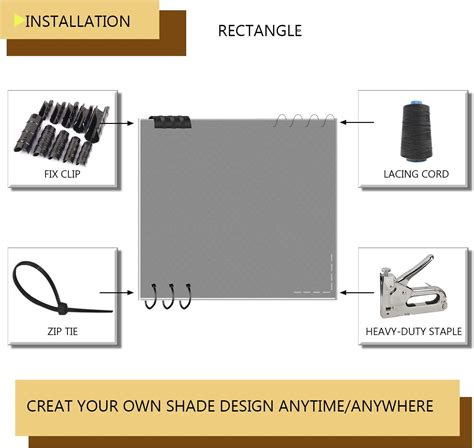 Buy COARBOR 16Ft x 14Ft Shade Cloth Pergola Patio Cover Provide Shade ...