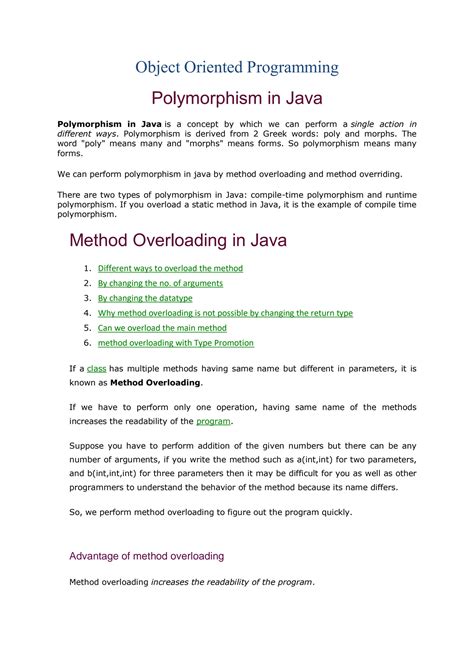 Image result for Method Overloading and Method Overriding in Polymorphism