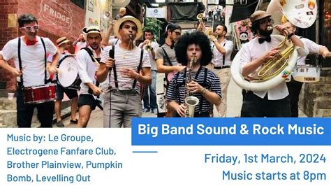 Live Music: Big Band Sound & Rock Music, The Aftermath, Central, 1 ...