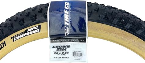 Buy Vee Tire Crown GEM 20x2.25 Skinwall Bike Tire with Multi Purpose ...