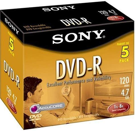 Sony DVD-R 的图像结果