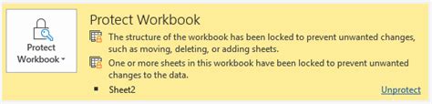 Image result for Protect Workbook Excel