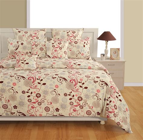 Buy Swayam Shades of India 180 TC 4 Piece Cotton Double Bed in a Bag ...
