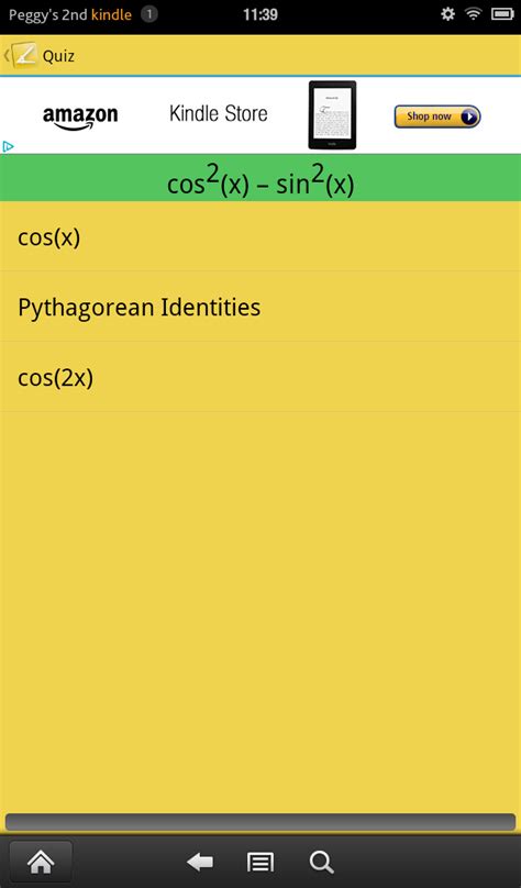 Trigonometry Formulas You Need to Know - App on Amazon Appstore
