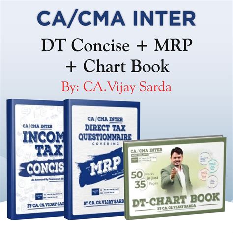 CA Inter Direct Tax All Books Set By CA Vijay Sarda – By Yashvant Mangal