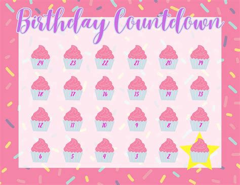 Birthday Countdown Python 的图像结果