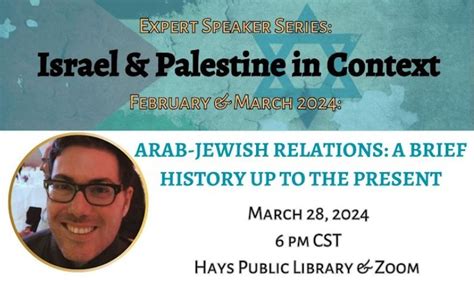 Arab-Jewish Relations: A Brief History up to the Present (w/ Dr ...