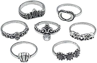 Young & Forever Gift Boho Gypsy Bohemian oxidised Cubic Zirconia ...