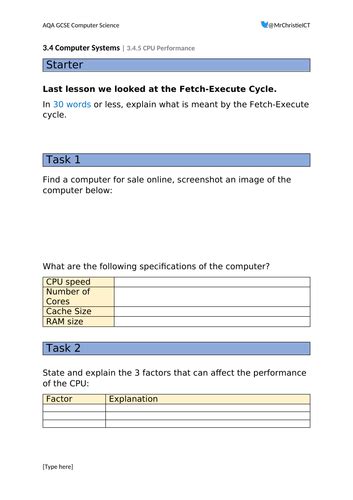 Image result for Processor Performance Computer Science