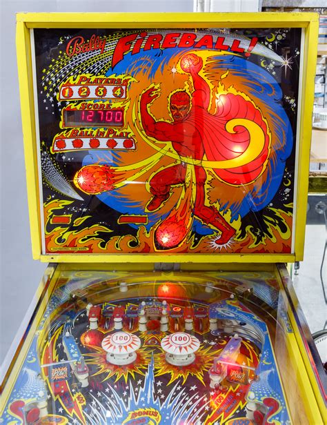 Image result for Fireball Pinball Machine