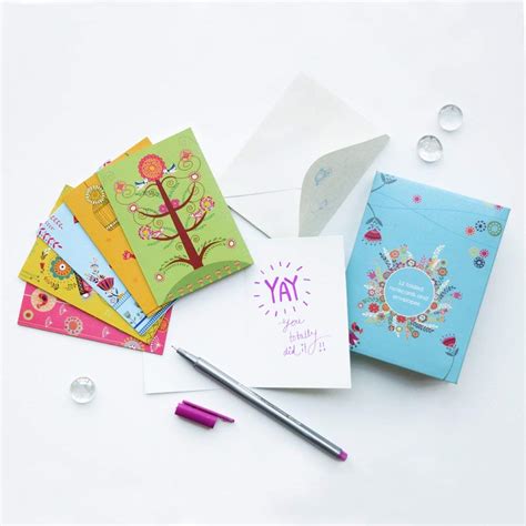 DOODLE Treasure Trove – Set of 12 Thank You Notecards with Envelopes ...