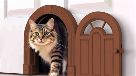 How to Build a DIY Cat Door | Twigandthistle