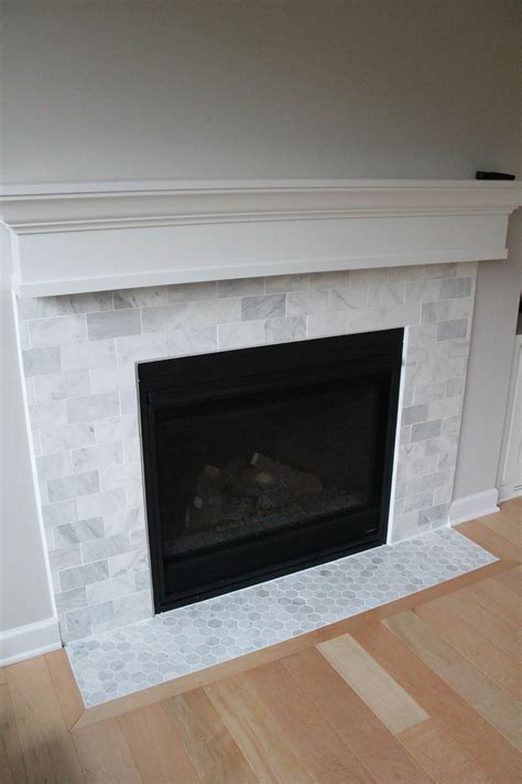 Adding A Classy Touch To Your Home With A Marble Tile Fireplace - Home ...