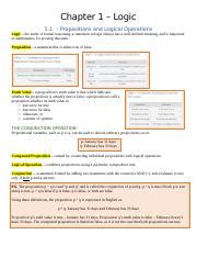 Image result for Logic Freshman Course Chapter 1 Questions