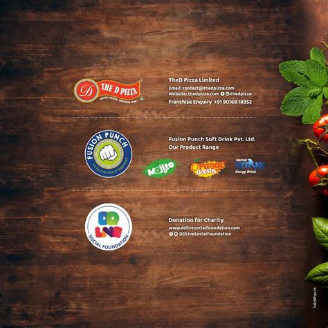 Menu at The D Pizza, Surat, Shop No. 9 to 11