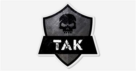 TAK Logo by Mark Roberts | Acrylic magnets | Sticker Mule India