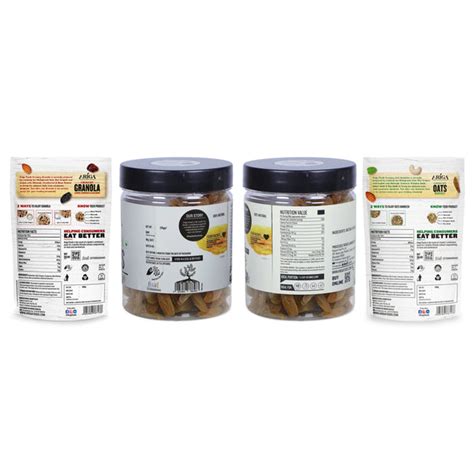 Ariga Foods Granola Almonds, Raisins & Oats Pudina | Combo Pack Of 3