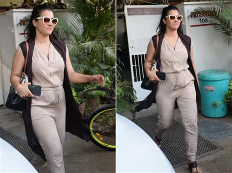 Ajay Devgn Wife Kajol Bold, Hot And Dapper Look Spotted At Physioflex ...