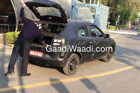 Maruti Suzuki YRA Hatchback Spied Again, Shows Boot Space; Expected ...