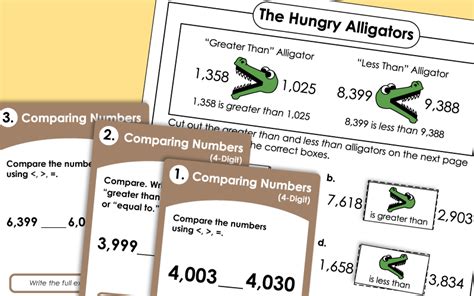 Image result for Ordering and Comparing 4 Digit Numbers
