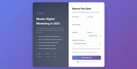 Image result for Webinar Registration Form