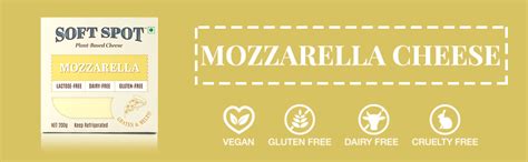 Soft Spot Vegan Mozzarella Cheese-200 gm, Plant- Based, Lactose Free ...