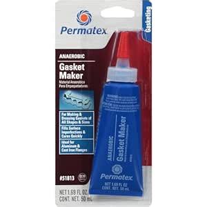 Permatex 51813 Anaerobic Gasket Maker, 50 ml Tube : Amazon.in: Car ...