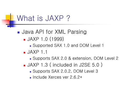 Image result for Java API for XML Processing or JAXP Sample Code