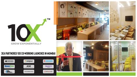3EA Partnered 10X Co-working Launches in Mumbai – 3EA