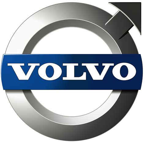 Volvo Logo - Blue and Silver