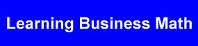 Image result for Business Math Tutorial
