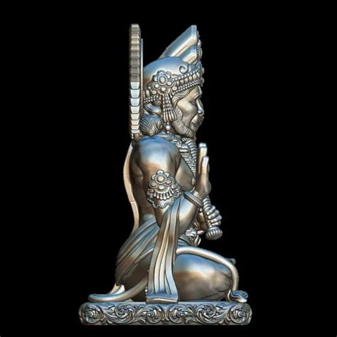 Bajrangbali Hanuman 3D Model - Divine 3D Printing Artwork