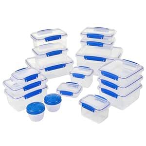 Buy Sistema KLIP IT Collection Food Storage Containers, 34-Piece Set ...