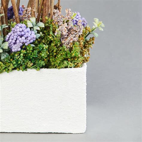 Buy Gardenia Artificial Roses and Berries Topiary in Pot - 32 cm from ...