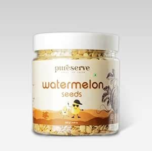 Pureserve Premium Raw Watermelon Seeds 250g - 100% Natural, Protein ...